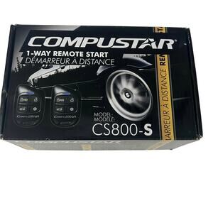 Compustar LT Series CS800-S 1-way Remote Start 1000 Feet Range 2 Key Fobs